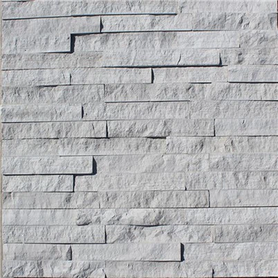 Natural Walling Stone Interior and Exterior White Marble JRE-026