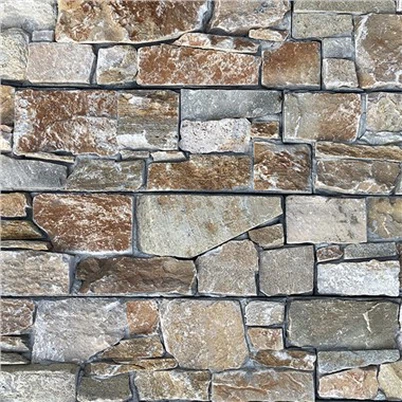 Real Stone Veneer Panel Honey Gold Slate JRN-014