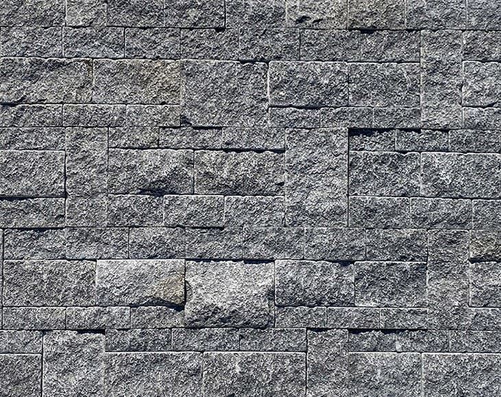 Black Granite Tumbled Panelling Stone Veneer