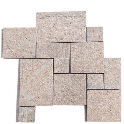 Beige Color Granite Tiles Outdoor Paver JR-054