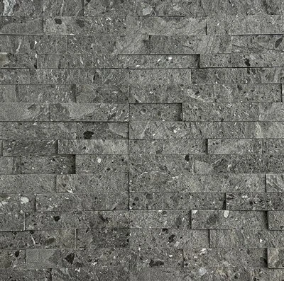 Black Chinese Ledger Stone Panels JRF-052