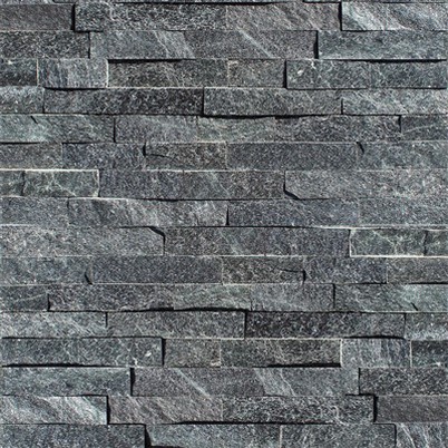 Ledgestone Wall Panels Black Quartzite JRF-041