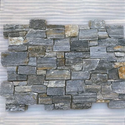 Natural Stone Quartzite Puzzle Shape Wall Panels JRNP-040