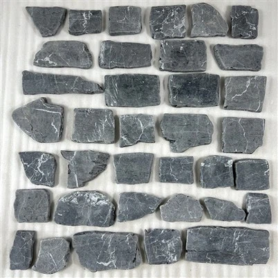 Tumbled Black Limestone Cladding And Paving Stone JRSL-030T